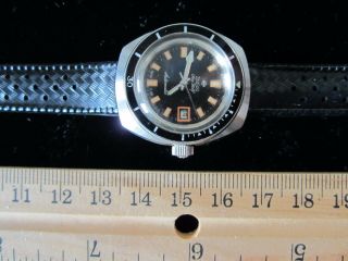 Mega Rare Authentic Vintage 1960’s Zodiac Sea Wolf Automatic Divers Watch