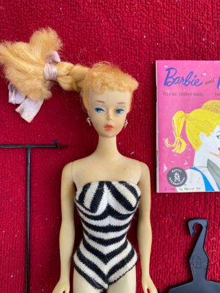3 Barbie Blonde Ponytail, 2