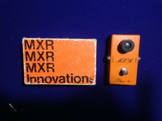 Vintage 1974 Mxr Phase 90 Script Logo 74 W Org Box Freefedex No Res