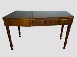 Vintage Mid Century Heywood Wakefield Corner Desk/table - Retro Formica Top