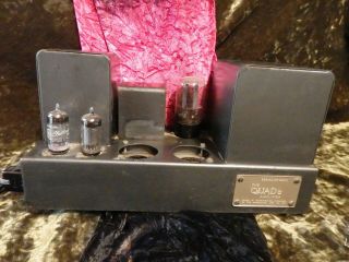 Vintage Quad Ii Amplifier Tube Mono Amp One Only Restored 110v Quad 11 [2] Two
