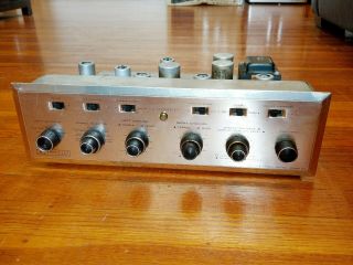 H.  H.  Scott Lc - 21 Tube Stereo Preamplifier,  All Vintage Tubes - Great