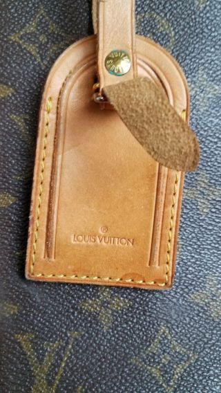Louis Vuitton Vintage Monogram Canvas Leather Sirius 65 Bag