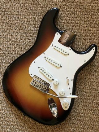 Mjt Relic 1 One Piece Body Fender Am Vintage Stratocaster Tremolo Bridge Pickups