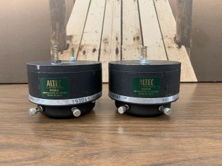 Vintage Altec Lansing 806a - 16 Ohm Compression Driver - Pair - 2 Units Great Cond