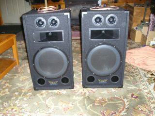Vintage Pair Jensen Jp - 1300 Reflex Speaker System Great Sound Stereo Speakers
