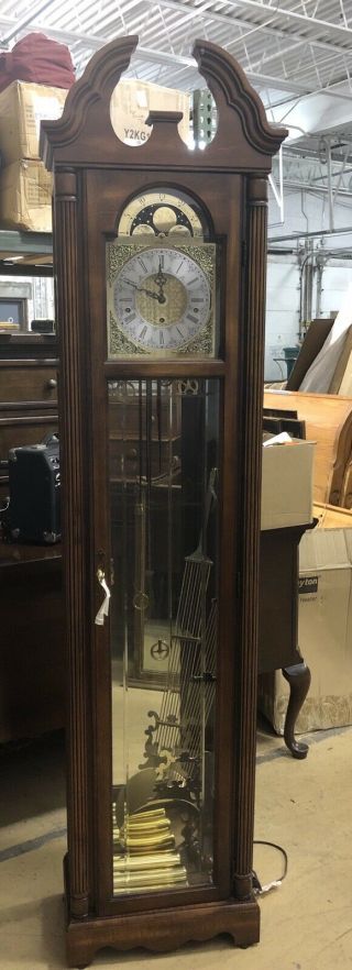 Vintage Howard Miller Grandfather Clock,  68th Anniversary Edition
