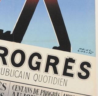 Vintage French Art Deco Poster 