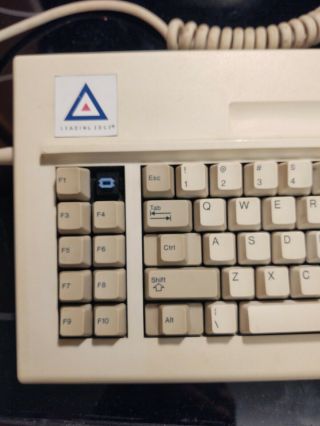 vintage Leading edge DC - 2014 mechanical keyboard blue Alps switches 2