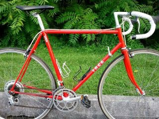 Trek Usa 450/460 Vintage Touring Road Bike 58cm Steel Campagnolo Lugged Stamped