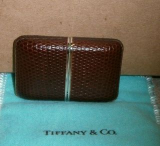 Vintage Tiffany & Co Travel Alarm Clock