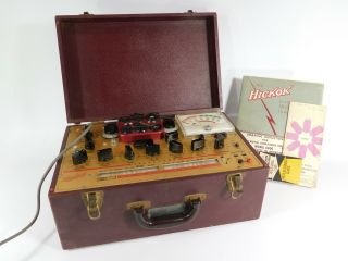 Hickok 6000 Vintage Mutual Conductance Tube Tester (looks Good And)