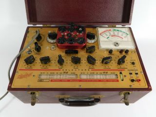 Hickok 6000 Vintage Mutual Conductance Tube Tester (looks good and) 2