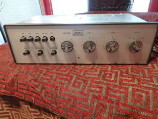 Vintage Ampex 403 Stereo Tube Preamplifier Pre Amp W/ Many Update Parts Modified