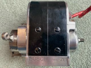 Bosch Ze1 Veteran Vintage Magneto Single Cyl.  Suit Triumph Bsa Rudge Matchless