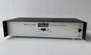 Vintage Shure Level - Loc Audio Level Controller Model M62 Limiter Compressor