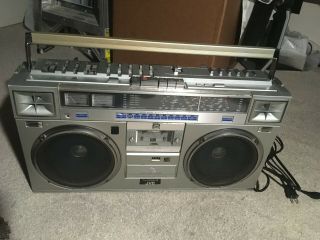 Jvc Rc - M70jw Vintage Boombox Ghettoblaster Cassette Sw Mw Fm Loud And Portable