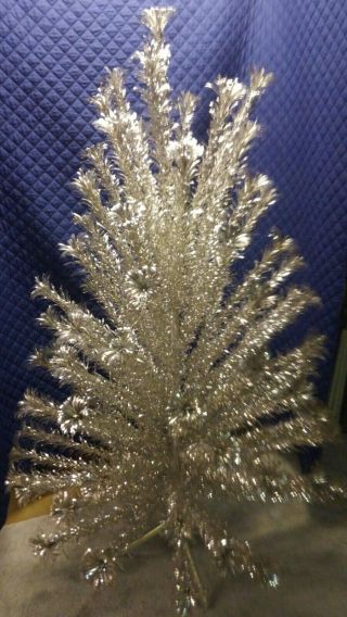 Vintage Evergleam Stainless Aluminum Christmas Tree 6 ' Color Wheel 2