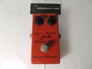 Vintage Guild Brian May Power Booster Treble Boost Effects Pedal Rare