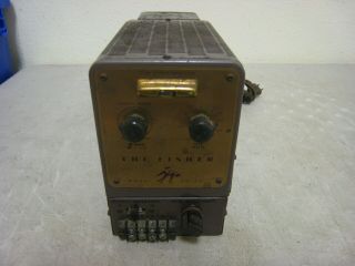 Vintage Fisher 80 - AZ 80 AZ Tube Amplifier Amp 2