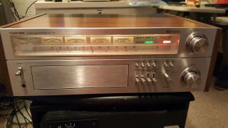 Vintage Toshiba Sa - 7100 Stereo Receiver Serviced Beast