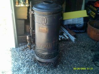 Vintage Gas Water Heater The Hoffman Co.  Louisville,  Ky Complete Gas Heater