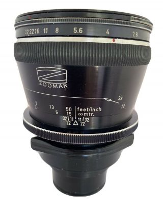 Zoomar Muenchen Macro - Kildare F:2.  8/90 Vintage Lens