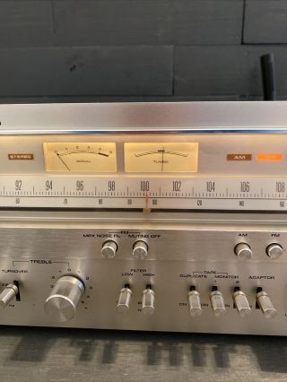 Vintage Pioneer SX - 850 Stereo Receiver READ Great Shape Cosm.  Will Need Fix 3