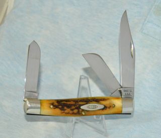Rare Vintage Case Xx Stag Big Stockman Knife 5375 10 Dot 1970 " Near "