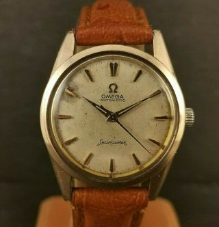 Gents Vintage Omega Seamaster Automatic Watch.  Gold Capped.  Cal 552.  1960.