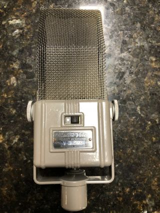 Rare Vintage Electro - Voice Velocity Ribbon Microphone V2