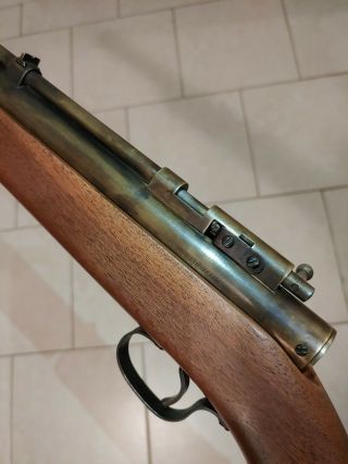 Vintage Benjamin Air Rifle Model 312.  0.  22cal In Good.