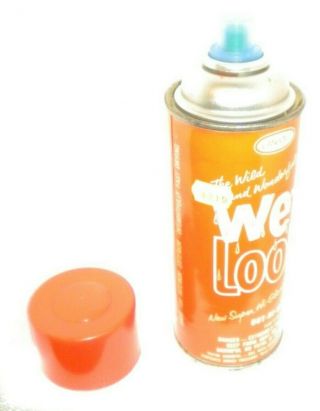 Wet Look Squeeze Me Orange Vintage Spray Paint NYBC York Bronze Co 3