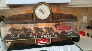 Vintage Budweiser Bar Clock