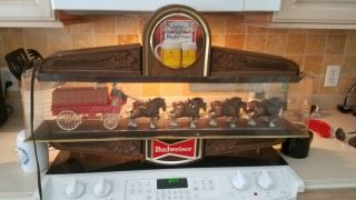 Vintage Budweiser Bar Clock 2