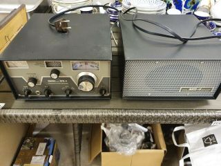 Drake Spr - 4 Vintage Ham Radio Receiver,  Drake Ms - 4 Speaker