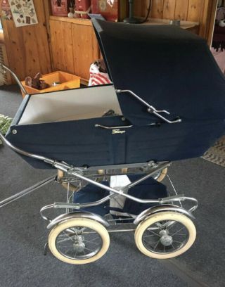 Vintage Perego Baby Buggy Stroller Carriage 50’s/60’s