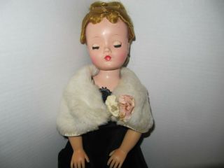 Vintage Madame Alexander Cissy Doll Gown & Cape