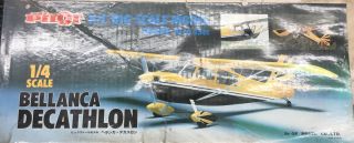 Vintage Ok Model Bellanca Decathlon 96 " By Y Matsumo Rc Airplane Kit 1/4 Scale