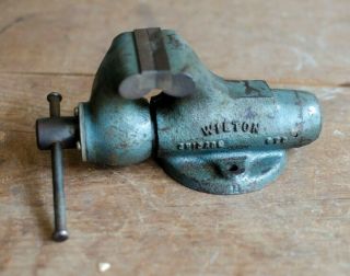 Vintage Wilton Small Bench Mount Baby Bullet Vise Anvil Missing Bottom