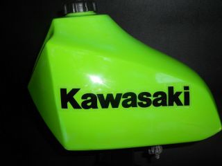 1979 KAWASAKI KX 125 OEM GAS TANK SHAPE AHRMA VINTAGE MOTOCROSS 2
