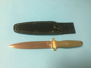 Al Mar Knifes Applegate - Fairbairn Dagger Vintage With Sheath