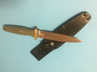AL Mar Knifes Applegate - Fairbairn Dagger Vintage with sheath 3