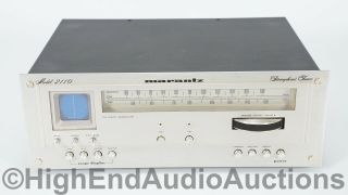 Marantz Model 2110 Am Fm Radio Tuner - Scope - Gyro - Touch Tuning - Vintage