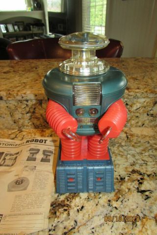 Vintage Lost In Space Robot Toy By Remco W/ Instructions 1966