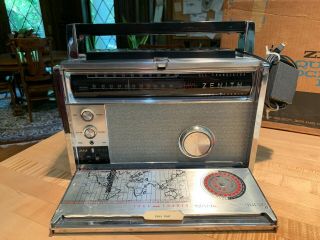 Vintage Zenith Royal 3000 - 1 Transistor Trans - Oceanic Portable Radio