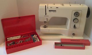 Vintage Bernina Sewing Machine 830 Record Electronic 830e Plus