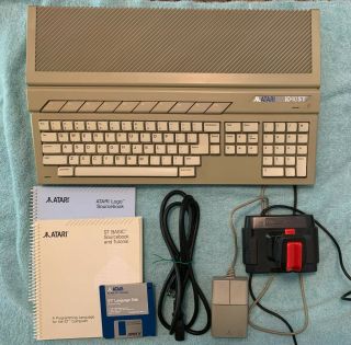 Vintage Atari 1040ste 1040 Ste Computer W/mouse And