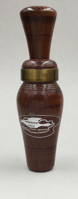 Vintage Hambone Duck Call,  Lonoke,  Arkansas