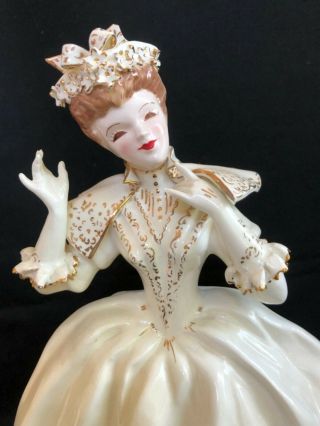 Rare Vintage Florence Ceramics Pasadena 9.  25 " Figurine Perfect Finger Tips